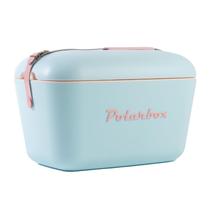 Refrigerador Polarbox Retro 20L Vintage 45x30x27 cm Azul celeste