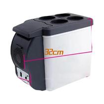 Refrigerador Portátil De Carro 6L Mini Frigorífico 12V DC Cooler Termoelétrico Para Frutas