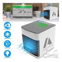 Refrigerador Portátil Mini Ar Condicionado 3 Velocidades Usb