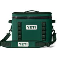 Refrigerador portátil YETI Hopper Flip 18 Black Forest Green Refrigerador portátil YETI Hopper Flip 18 Black Forest Green