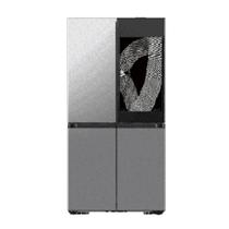 Refrigerador samsung 4 portas bespoke 699l rf29 em aço inox 220v rf29db9950qdbz