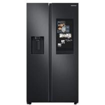 Refrigerador samsung family hub side by side rs58 com soundbar 585l black inox 220v rs58t5561b1bz Refrigerador samsung family hub side by side rs58 com soundbar 585l black inox 220v rs58t5561b1bz