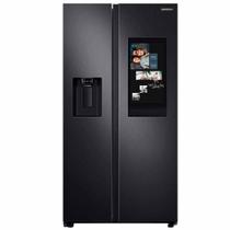 Refrigerador Side by Side Family Samsung de 02 Portas Frost Free, 585 Litros, Painel Eletrônico, Inox e Preto - RS58T5561B1
