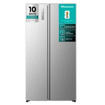 Refrigerador Side by Side Hisense Frost Free com 531 Litros Multi Air Flow 2.0 e Super Freezer Inox - RS3P558 Refrigerador Side by Side Hisense Frost Free com 531 Litros Multi Air Flow 2.0 e Super Freezer Inox - RS3P558