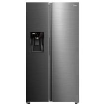 Refrigerador Side By Side Midea de 02 Portas Inverter com 570 Litros Inox - MDRS761MYD46