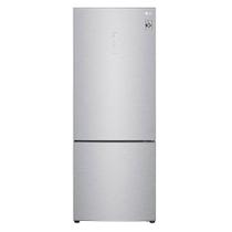 Refrigerador Smart LG 451 Litros Bottom Freezer Inverter Aço Escovado GC-B659NSM.ANSFSBS 127 Volts