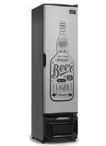 Refrigerador Vertical Cervejeira 228L Porta Cega Tipo Inox Com GCB-23E GW/TI/220V - Gelopar Refrigerador Vertical Cervejeira 228L Porta Cega Tipo Inox Com GCB-23E GW/TI/220V - Gelopar