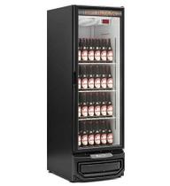 Refrigerador Vertical Cervejeira 578L Garrafas Porta de Vidro Laterais Pretas GCB-57V/PR/220V - Gelopar