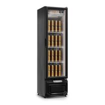 Refrigerador Vertical Cervejeira Porta de Vidro 230 Litros 220v Frost Free GCB-23EV/PR Gelopar