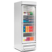 Refrigerador Vertical com Porta de Vidro 572 Litros GRD57 Branco 110V Gelopar Refrigerador Vertical com Porta de Vidro 572 Litros GRD57 Branco 110V Gelopar