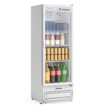 Refrigerador Vertical Expositor 410 Litros Placa Fria GPTU-40 EL BR Branca 220v - Gelopar