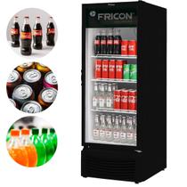 Refrigerador Vertical Fricon 402L Porta De Vidro VCFM402V Conservador LED Refrigerador Vertical Fricon 402L Porta De Vidro VCFM402V Conservador LED