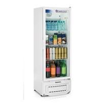 Refrigerador Vertical Litros Porta de Vidro Branca 414 Litros Gelopar - GPTU-40 BR