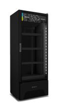 Refrigerador Vertical Metalfrio Porta de Vidro 572 Litros VB52AH 127V ALL BLACK Optima