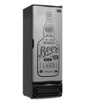 Refrigerador Vertical para Cervejas 410 Litros Porta Cega em Aço Inox com Adesivo GCB-40 GW/TI 220V - Gelopar Refrigerador Vertical para Cervejas 410 Litros Porta Cega em Aço Inox com Adesivo GCB-40 GW/TI 220V - Gelopar