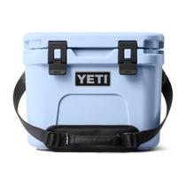 Refrigerador YETI Roadie 15 Hard Big Sky Blue com alça de ombro Refrigerador YETI Roadie 15 Hard Big Sky Blue com alça de ombro