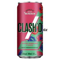 Refrigerante Clash'd 269ml - 6 Unidades SABORES