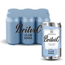 Refrigerante Club Soda BRITVIC 220ml (6 Latas)