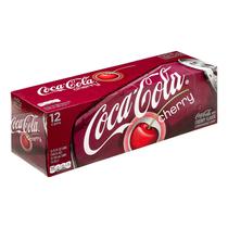 Refrigerante Coca Cola Cherry Cereja Caixa 12 Latas 355Ml - Coca-cola