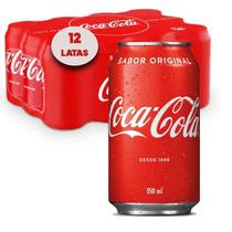 Refrigerante Coca Cola Lata 350Ml (12 Latas)