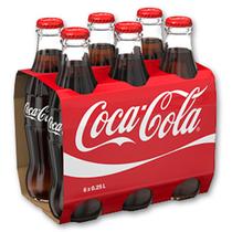 Refrigerante Coca Cola Original Vidro 250ml (6 unidades)