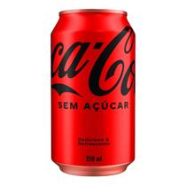 Refrigerante Coca Cola Sem Açucar Lata 350Ml (12 Latas)