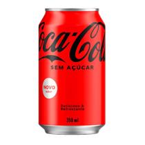 Refrigerante Coca Cola sem Açúcar Lata - 350ml