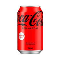 Refrigerante Coca-Cola Sem Açúcar Lata 350ml