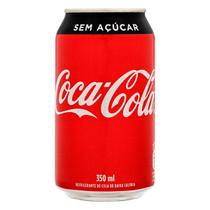 Refrigerante Coca-Cola Zero Lata - 350ml - COCA COLA