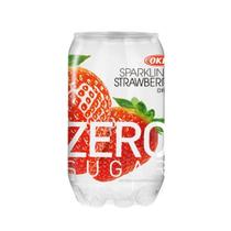 Refrigerante Coreano Sparkling Morango Zero OKF 350ml