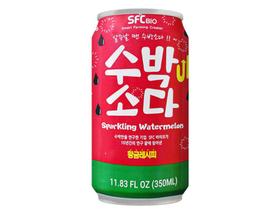 Refrigerante Coreano Sparkling Watermelon 350ml