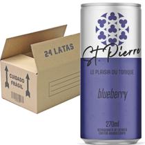 Refrigerante De Blueberry St Pierre 270Ml (24 Unidades)