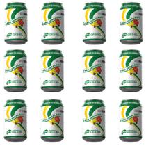 Refrigerante de Caju São Geraldo 350ml Kit 12 Latas Cajuína