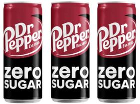 Refrigerante Dr Pepper Zero Sugar Importado - 3 Unid Refrigerante Dr Pepper Zero Sugar Importado - 3 Unid