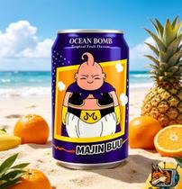 Refrigerante Dragon Ball Majin Buu - 330ml Sabor Tropical Ocean Bomb Refrigerante Dragon Ball Majin Buu - 330ml Sabor Tropical Ocean Bomb