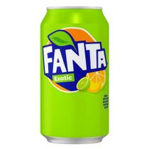 Refrigerante Exotic Sabor Laranja, Maracujá e Pêssego Fanta 330ml