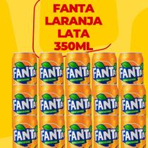 Refrigerante Fanta Laranja Lata 350 ML-Fardo12Unid.