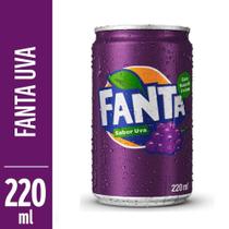 Refrigerante Fanta Uva 220ml Lata Refrigerante Fanta Uva 220ml Lata