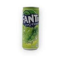 Refrigerante fanta uva moscatel grape shine muscat 250ml