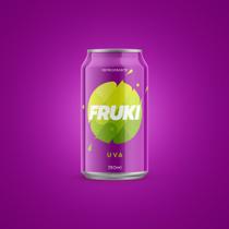 Refrigerante fruki uva