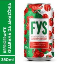 Refrigerante FYs Guaraná da Amazônia Lata 350ml C 12 Descartável Pacote