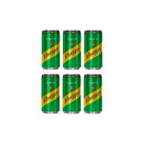 Refrigerante Ginger Ale Schweppes Lata 220ml Kit com 6 unidades