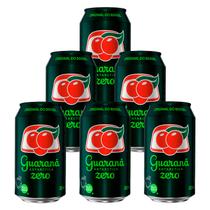 Refrigerante Guaraná Antarctica Zero Lata 350ml 6 Unidades