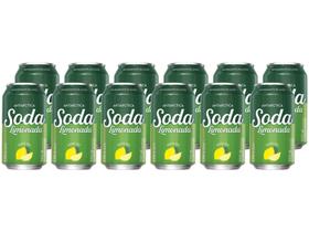 Refrigerante Lata Antarctica Soda 12 Unidades - 350ml Refrigerante Lata Antarctica Soda 12 Unidades - 350ml