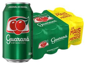 Refrigerante Lata Guaraná Antarctica 12 Unidades 350ml Refrigerante Lata Guaraná Antarctica 12 Unidades 350ml