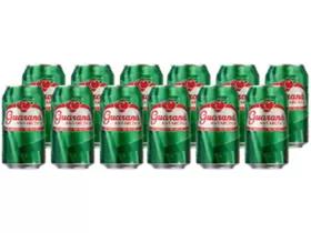 Refrigerante Lata Guaraná Antarctica - Original do Brasil 12 Unidades 350ml