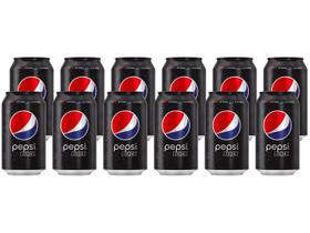 Refrigerante Lata Pepsi Cola Zero 12 Unidades - 350ml Refrigerante Lata Pepsi Cola Zero 12 Unidades - 350ml