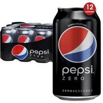 Refrigerante PEPSI Black Zero Lata 350ml (12 Latas)