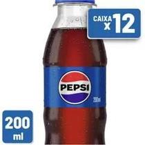 Refrigerante Pepsi Cola Pet 200ml Caixa c 12 un