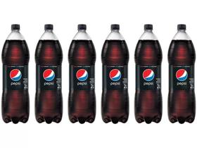 Refrigerante Pepsi Cola Zero 6 Unidades - 2L